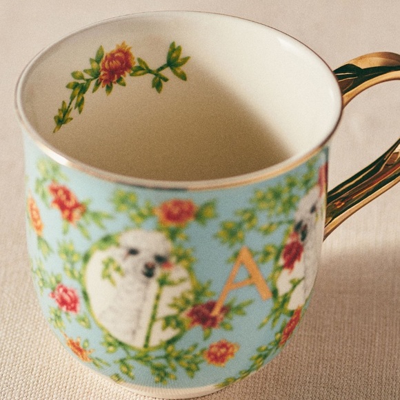 Alphabet Letters Lou Rota Nature Mugs - Picture 1 of 15
